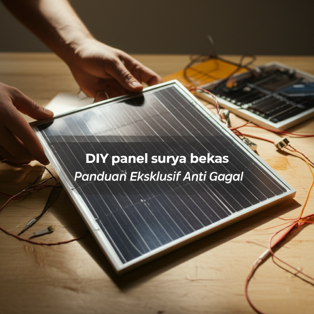 DIY panel surya bekas: Panduan Eksklusif Anti Gagal