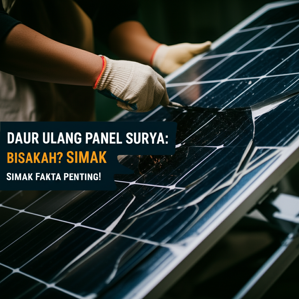 Daur Ulang Panel Surya: Bisakah? Simak Fakta Penting!